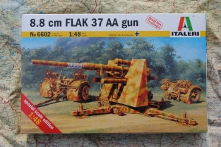 Italeri 6602 8.8 cm FLAK 37 AA Gun